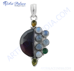 Load image into Gallery viewer, 925 Silver Gemstone Pendant Necklace for Women | Unique Jewelry