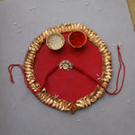 将图像加载到图库查看器中, Ganesha 925 Sterling Silver Rakhi Bracelet for Raksha Bandhan Gift