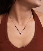 Load image into Gallery viewer, Karwa Chauth 925 Silver Mangalsutra