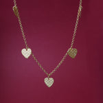 Load image into Gallery viewer, gold plating Heart Chain Necklace for Women | Fashion Jewelry Gift