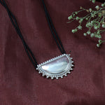 Load image into Gallery viewer, Silver Crescent Moon Pendant Necklace for Women | Gift Jewelry