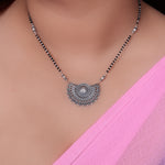Load image into Gallery viewer, Silver Oxidized Pendant Necklace for Women | Statement Jewelry