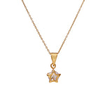Load image into Gallery viewer, gold plating Star Pendant Necklace | Cubic Zirconia | Women's Gift