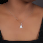 Load image into Gallery viewer, 925 Silver Goddess Lakshmi Pendant Necklace for Women