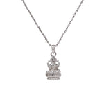 Load image into Gallery viewer, 925 Silver Lakshmi Pendant Necklace | Religious Jewelry for Women