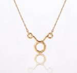 Load image into Gallery viewer, Taurus Zodiac 925 Silver Necklace | Gold Plated Astrology Jewelry