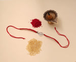 Load image into Gallery viewer, Sterling Silver Tree of Life Rakhi for Brother | Raksha Bandhan Gift