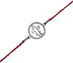 将图像加载到图库查看器中, 925 Sterling Silver Ganesha Rakhi with CZ for Brother