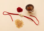 Load image into Gallery viewer, Ganesha 925 Sterling Silver Rakhi Bracelet for Raksha Bandhan Gift