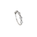 Load image into Gallery viewer, 925 Sterling Silver Ring with Round CZ Stones for Women | Gift