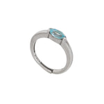 Load image into Gallery viewer, 925 Silver Blue Topaz Ring for Women | Adjustable Jewelry