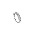 Load image into Gallery viewer, 925 Silver Cubic Zirconia Toe Ring for Women | Adjustable Jewelry