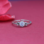 Load image into Gallery viewer, 925 Silver Cubic Zirconia Adjustable Ring for Women | Gift