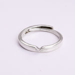 Load image into Gallery viewer, 925 Sterling Silver Adjustable Open Band Ring for Women | Minimalist Jewelry