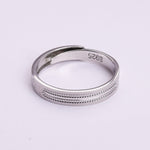 Load image into Gallery viewer, 925 Sterling Silver Adjustable Band Ring with Textured Finish | Daily Wear