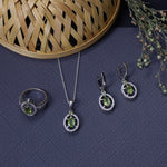 Load image into Gallery viewer, 925 Silver Peridot Jewelry Set for Women | Gift Idea