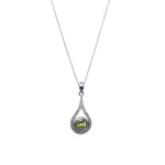Load image into Gallery viewer, 925 Silver Peridot Teardrop Jewelry Set | Women's Gift