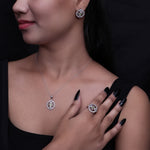 Load image into Gallery viewer, 925 Silver Peridot Jewelry Set for Women | Gift for Her