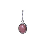 Load image into Gallery viewer, 925 Silver Rhodochrosite Jewelry Set | Gemstone Earrings & Necklace for Women