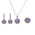 Load image into Gallery viewer, 925 Silver Pink Gemstone Jewelry Set for Women | Gift
