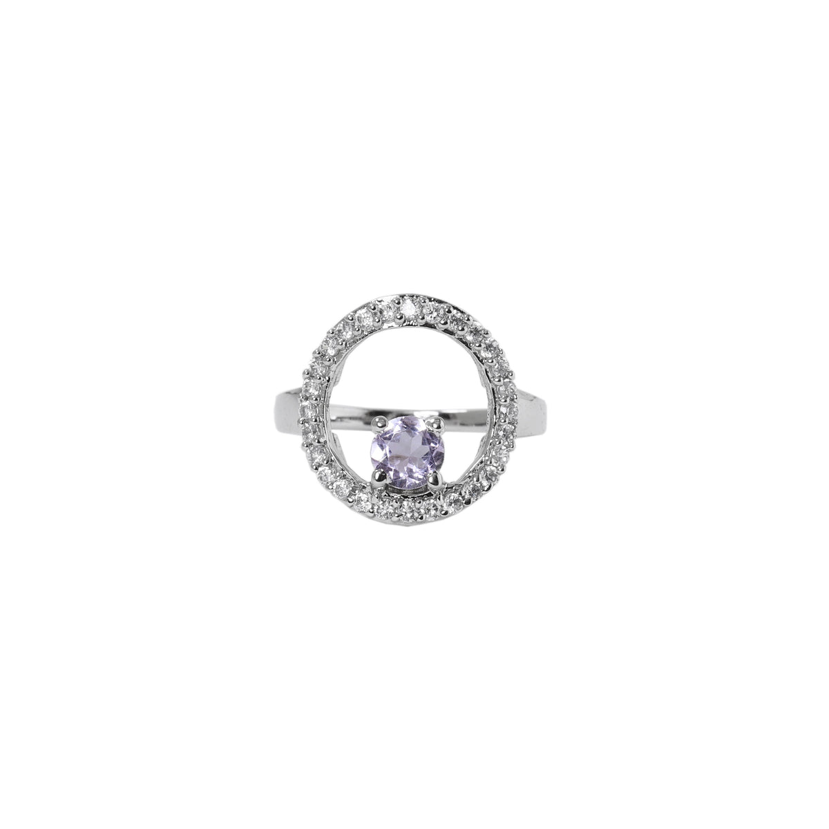 925 silver amethyst jewelry set for women | gift