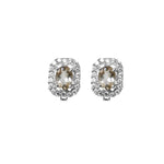 Load image into Gallery viewer, Silver Citrine Jewelry Set | Earrings, Necklace & Ring for Women