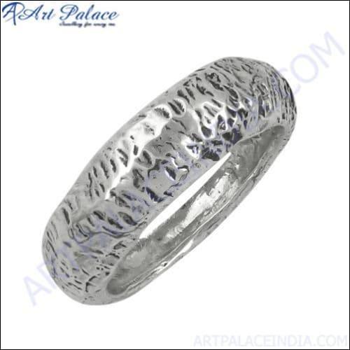 Hot Sale Fashionable Plain Silver Ring, 925 Sterling Silver Jewelry
