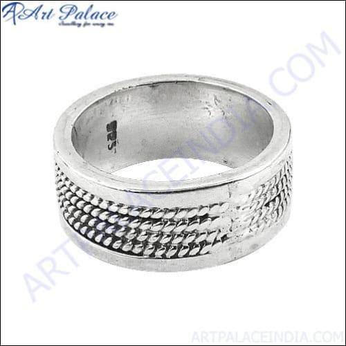 New Arrival Plain Silver Ring, 925 Sterling Silver Jewelry