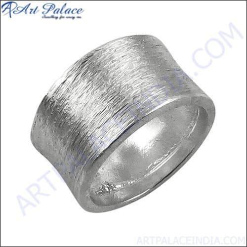 New Style Plain Silver Ring, 925 Sterling Silver Jewelry