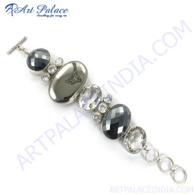 Rocking Style Gemstone Bracelet