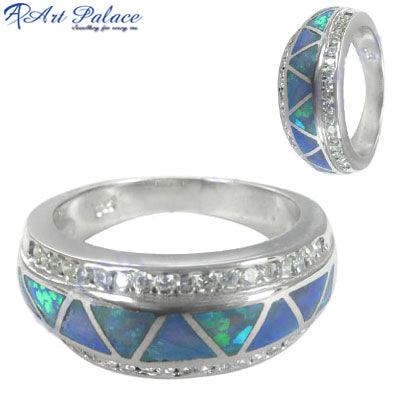 Royal 925 Sterling Silver Inlay Work Ring Spectacular Inlay Rings Inlay Rings