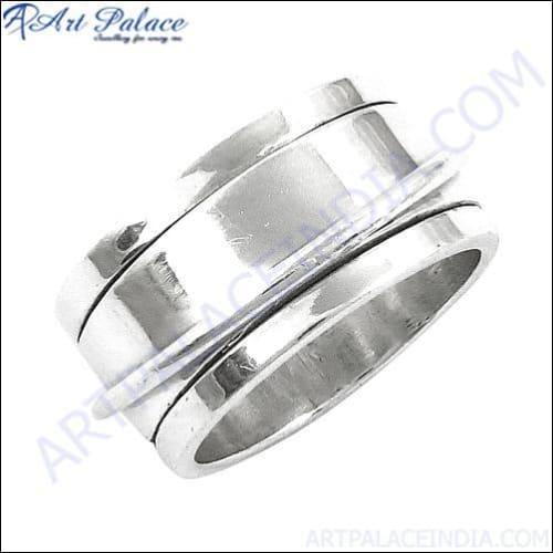 Silver Ring, 925 Sterling Silver Jewelry, High Quality Plain Silver Ring