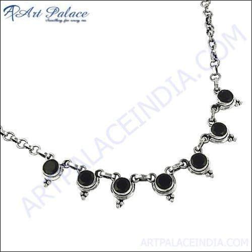 925 Silver Necklace Ethnic Necklace Healing Powers Of Gemstone Ethnic Necklace