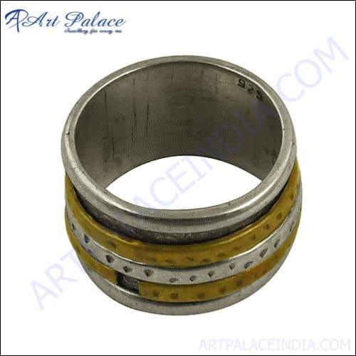 925 Silver Ring Plain Ring Classic Silver Rings Artisanal Silver Rings