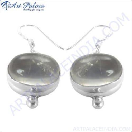 925 Sterling Gemstone Silver Earrings Gemstone Earrings Fancy Gemstone Earrings