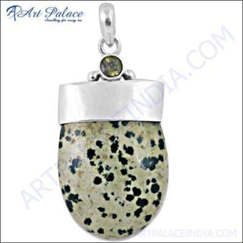 925 Sterling Silver Pendant Natural Gemstone Pendant Handmade Pendants Awesome Pendants