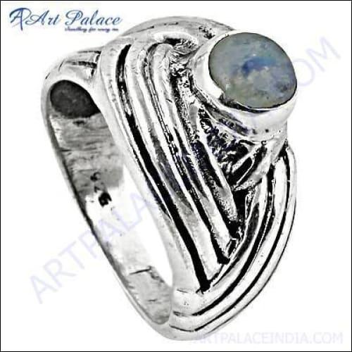 925 Sterling Silver Jewelry Wholesalers ,Rainbow Moonstone Rings Artisan Design Rings