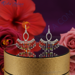 Load image into Gallery viewer, 925 Silver Multi-Gemstone Dangle Earrings | Women's Jewelry
