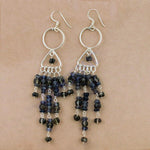 Load image into Gallery viewer, 925 Silver Iolite Drop Earrings for Women | Gemstone Jewelry
