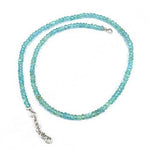 Load image into Gallery viewer, Aquamarine Bead Necklace for Women | Gemstone Jewelry
