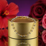 Load image into Gallery viewer, Silver Iolite Beaded Necklace for Women | Daily Wear Jewelry
