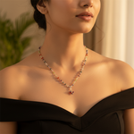 Load image into Gallery viewer, 925 Silver Multi-Gemstone Beaded Necklace for Women | Gift Jewelry
