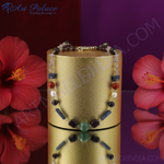 Load image into Gallery viewer, Gemstone Beaded Necklace | Colorful Semi-Precious Stone Necklace
