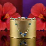 Load image into Gallery viewer, 925 Silver Beaded Necklace for Women | Gemstone Jewelry
