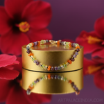 Load image into Gallery viewer, Multi-Gemstone Bead Necklace | Women&#39;s Colorful Jewelry
