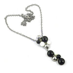 Load image into Gallery viewer, Silver Bead Pendant Necklace for Women | Fashion Jewelry
