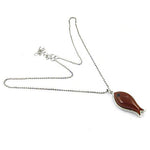 Load image into Gallery viewer, Silver Fish Pendant Necklace for Women | Gemstone Jewelry

