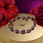 Load image into Gallery viewer, Amethyst Gemstone Necklace for Women | Sterling Silver Jewelry
