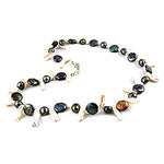 Load image into Gallery viewer, Black &amp; White Pearl Necklace for Women | Statement Jewelry
