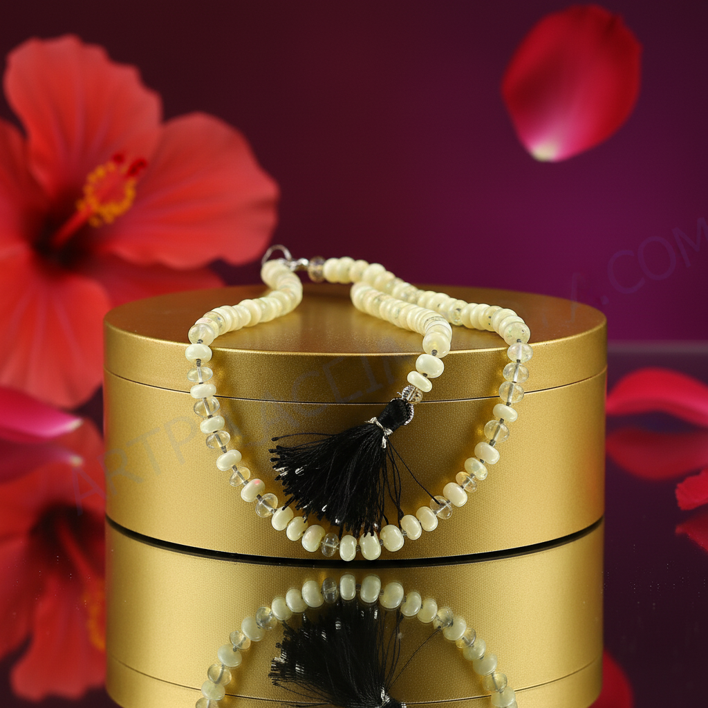 Gemstone bead necklace | for women | handmade jewelry